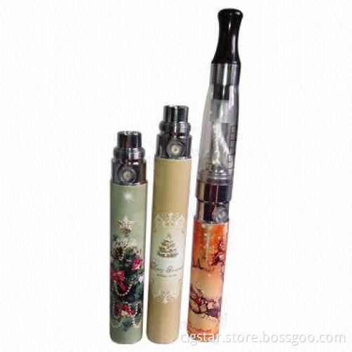 Christmas themed e-cigarette battery for eGo series